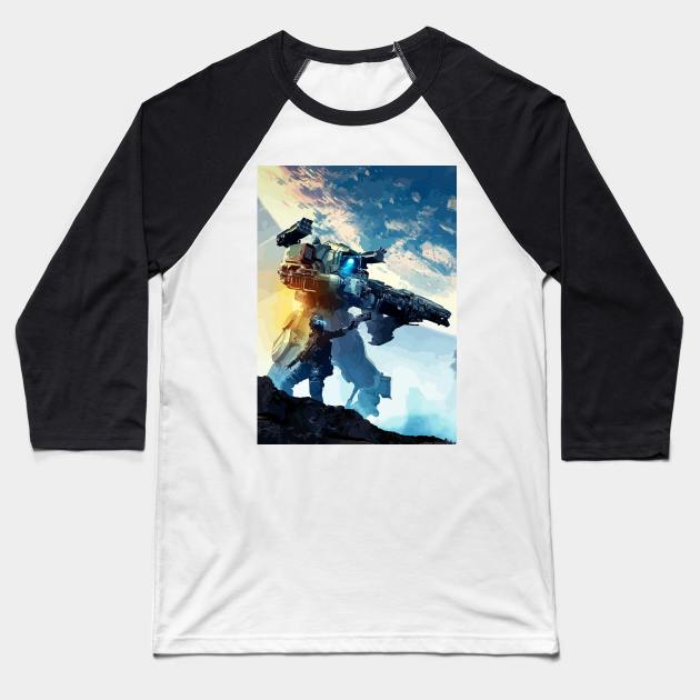 titanfall Baseball T-Shirt by store of art